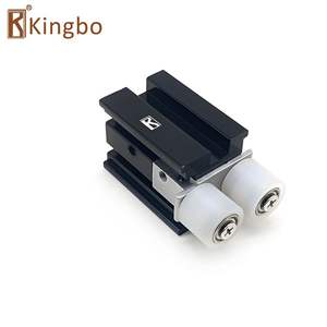 Alüminyum katlanır kapı menteşesi Upvc rulo Bifold donanım aksesuarları Bi siyah ağır akıllı Pivot iç ses geçirmez alt - Product Image 1