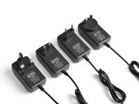 Adaptateur secteur mural, alimentation AC/DC, norme américaine/européenne, prise standard 12V1A, haute qualité, 12W, à brancher