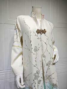 2024, оптовая продажа, новый дизайн Ramadan Eid Dubai, Повседневный Кардиган, Турецкая элегантная женская мусульманское платье на заказ, абайя - Product Image 6