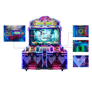 Máquina de Videojuegos de Disparos para 4 Jugadores Dinosaur Century Dino Hunter con 1 Año de Garantía, Máquina de Juegos de Arcade con Pistola - Product Image 1