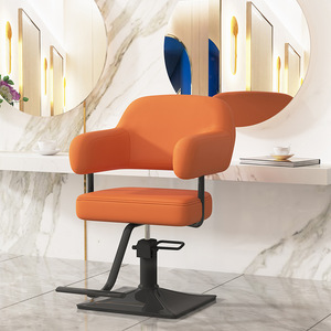 Sillón de Barbería Hidráulico Reclinable Moderno, Ajustable en Altura, Giratorio 360°, para Salón de Belleza y Spa - Product Image 4