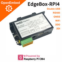 Controlador Lógico Programable Edgebox-RPI200 PLC, Sistema de Control WIFI 4G LTE M.2 Mini-PCIe, Controlador de Programación PLC RS485 RTC