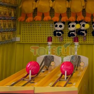 Tolefun Funfair Indoor Arcade Máquina de bolos Desafío al aire libre Skill Roller Bowler Carnival Game Table Venta para parques de aventura - Product Image 6