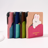 Carnet de poche en PU, compagnon de voyage portable, journal de collection de timbres, petit carnet, mini-agenda minimaliste élégant, cadeau