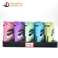Dongyi 2025 OEM Vente en gros Briquets métalliques de luxe vintage Briquets à cigare coupe-vent personnalisés Briquet à gaz rechargeable DY-F812