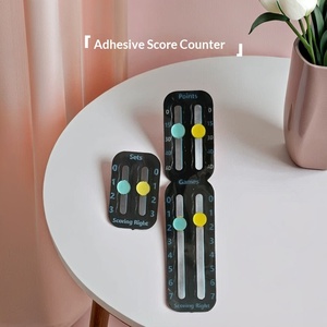 Compteur de points de <span class=keywords><strong>tennis</strong></span> en plastique durable, facile à monter, design léger et portable, personnalisation OEM, clubs, tournois, noir, bleu, rose - Product Image 2