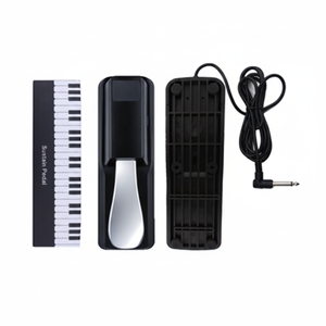 แป้นเหยียบซัสเทนเปียโนอเนกประสงค์คีย์บอร์ดดิจิตอลสวิตช์เท้าออร์แกนอิเล็กทรอนิกส์อุปกรณ์เสริมมิดิ ซินธิไซเซอร์แบบพกพาทนทาน - Product Image 1