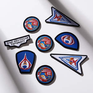 Çeşitli işlemeli dokuma yama rozetleri özelleştirmek giysiler için etiket şapka çantası - Product Image 4