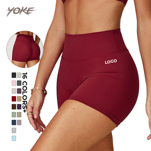 Medias de <span class=keywords><strong>Yoga</strong></span> de alta calidad YK para <span class=keywords><strong>mujer</strong></span>, Fitness, Color sólido, sin fruncir el trasero, cintura alta, para <span class=keywords><strong>mujer</strong></span>, deporte, <span class=keywords><strong>Yoga</strong></span>, corto - Product Image 1