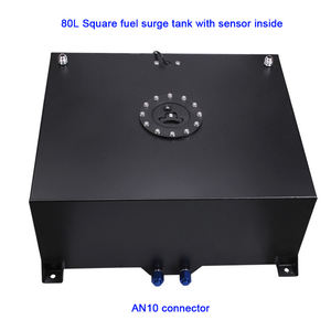 خزان وقود احتياطي سعة 80 لتر مع مستشعر، خزان وقود مربع من الألومنيوم مع رغوة داخلية، خزان وقود عام للبنزين بالجملة - Product Image 2