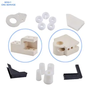 Özel işleme parçaları pom plastik levha abs plastik cnc işleme hizmeti pvc peek naylon cnc torna cnc işleme