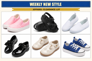 Wholesale Random Boys Girls Kids Footwear Mixed Sneakers Sandals Canvas Shoes Loafers Tennis Shoes Assorted Designs Random Mix - Product Image 3