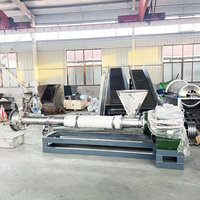 Machine de granulation de déchets plastiques à extrudeuse monovis motorisée pour PP, PE, PC, HDPE, EVA, PPR, LDPE, PET