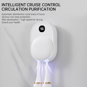 IMYCOO Nuovi Arrivi: Sterilizzatore Portatile per <span class=keywords><strong>Spazzolini</strong></span> da Denti UVC con Asciugatura Rapida, Mini Sterilizzatore UV Digitale per Casa e Viaggio - Product Image 2