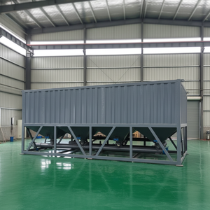 ไซโลซีเมนต์แนวนอนรับรองมาตรฐาน CE ขนาด 30-150 ตัน สำหรับสถานีผสมคอนกรีต - Product Image 1
