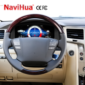 Cockpit virtuel 12,3 pouces pour Lexus LX570 2007-2015, tableau de bord LCD, Carplay, compteur numérique, tachymètre, mise à niveau Carplay - Product Image 4