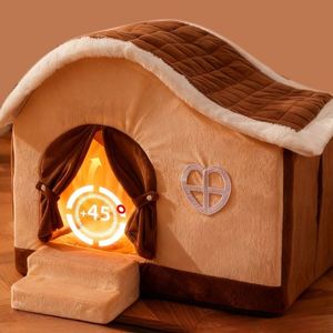 Cama Moderna Personalizada para Perros y Gatos, Casa para Mascotas con Diseño Sólido para Invierno, Uso en Interiores/Exteriores, Servicio OEM, Precio al por Mayor - Product Image 4