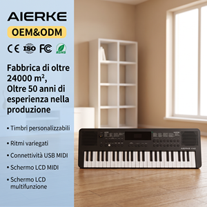 AIERKE K140 Teclado Mini Portátil de 49 Teclas, Piano Electrónico para Niños - Product Image 1