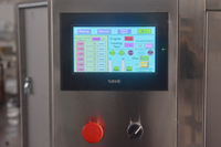 Machine de remplissage de bidons de 20 L pour huile de palme, machine de mise en bouteille d'huile de palme de 5 L, machine de remplissage à pompe à engrenages à moteur pas à pas à 2 têtes