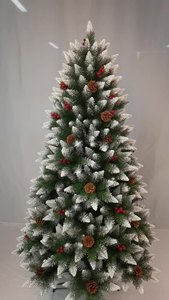 Mùa 180Cm Thông Trắng Trái Cây Cây Giáng Sinh Mô Phỏng PVC Hot Giáng Sinh Trang Trí Phun Chỉ Cây Giáng Sinh - Product Image 5