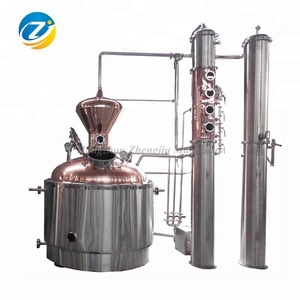 Alambiques de cobre espíritus bebidas alambique de destilería <span class=keywords><strong>gin</strong></span> para venta de equipo - Product Image 1