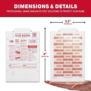 Rắn số lượng lớn pre-baited Keo Bẫy trong nhà kiểm soát dịch hại dính Bug Catcher <span class=keywords><strong>rat</strong></span> Chuột dính bẫy chúng tôi cho giường lỗi loại bỏ - Product Image 6