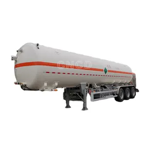 Cncd Hoge Kwaliteit Cryogene Oplegger Tank Lpg Mobiele Tanker