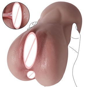 Juguete de masturbación de entrenamiento de pene marrón de 1,9 lb, Juguetes sexuales de bolsillo privado femenino realista para hombres Boneca De Sexo - Product Image 1