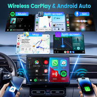 CarlinKit nuevo adaptador inalámbrico CarPlay Android Auto AI Box USB Dongle HD Screen Mirroring para aplicaciones de películas