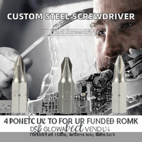 Services de tournage et de fraisage CNC de précision OEM industriels pour têtes de tournevis personnalisées en acier au chrome-vanadium