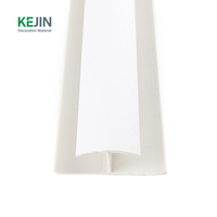 Bande de protection d'angle en PVC en forme de L pour murs, coins intérieurs et extérieurs, bande anti-collision en plastique pour bordures inégales