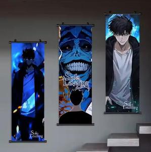 Fast Delivery Custom Designed Hanging <strong>Scroll</strong> Anime Poster <strong>Wall</strong> <strong>Scroll</strong> with Plastic/Aluminium Rod Promotional Flags &amp; Banners - Product Image 5