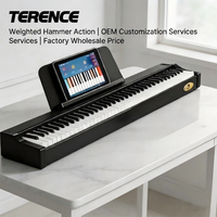 Terence P37 Advanced Master Level Studio Series Hammer Action Digital Piano Graded Hammer Action Touch Response