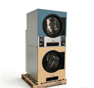 Séchoirs à linge empilables colorés en acier inoxydable certifiés CE, grande capacité, gain de place, populaires au Royaume-Uni pour les blanchisseries commerciales - Product Image 4