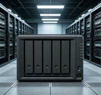 Server NAS Kompak 2-Bay DS425+ Maksimal 32GB DDR4 ECC Dual 2.5GbE M.2 NVMe Cache untuk Berbagi File SOHO dan Cadangan Media