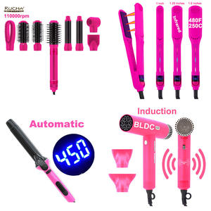 Secador de Pelo <span class=keywords><strong>5</strong></span> <span class=keywords><strong>en</strong></span> <span class=keywords><strong>1</strong></span> Rosa 1000W, Cepillo Secador, Secador de Pelo con Aire Caliente, Peine, Herramienta de Peinado <span class=keywords><strong>5</strong></span> <span class=keywords><strong>en</strong></span> <span class=keywords><strong>1</strong></span> - Product Image 4