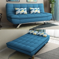 Neues Beliebtes Klappsofa-Bett Kleines Modernes Wohnzimmer-Stoffsofa Abnehmbar und Waschbar Multifunktionales Schlafsofa