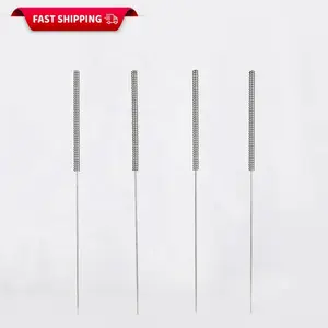 500 Uds 10K aguja de acupuntura con tubo medicina china acupuntura desechable estéril EACU Micro aguja
