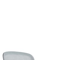 Chaise de bureau ergonomique JOHOOFURNITURE avec base cantilever, cadre blanc, fabriquée en Chine, idéale pour les salles de conférence