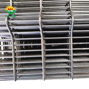 Ngoài trời cong kim loại vườn hàng rào 3D mạ kẽm hàn dây lưới 3.5m chiều cao khung thép bảo trì thấp để bảo vệ an ninh - Product Image 3
