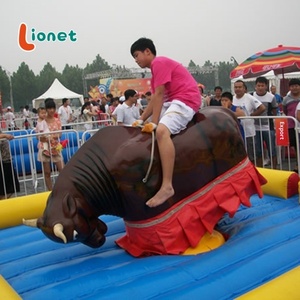 Toro Mecánico Inflable, Equipo <span class=keywords><strong>de</strong></span> Entretenimiento para Áreas Escénicas al Aire Libre, Máquina <span class=keywords><strong>de</strong></span> Montar Toro para Niños, Fábrica <span class=keywords><strong>de</strong></span> Entretenimiento - Product Image 4