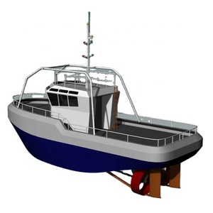 Grandsea 16m 1600HP petit mini bateau de travail remorqueur de port en acier à vendre - Product Image 3