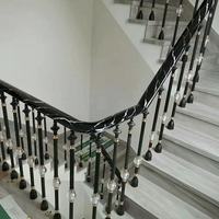 Balustrade en aluminium, acier inoxydable pour escalier intérieur et balcon extérieur, résistante à l'eau, durable, personnalisable