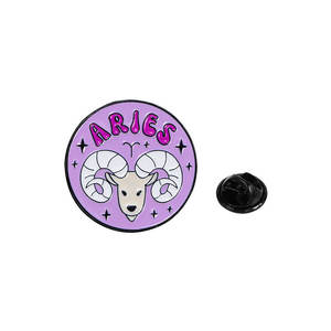 Colorido Aries cáncer Piscis acuario constelación alfileres esmaltados - Product Image 5