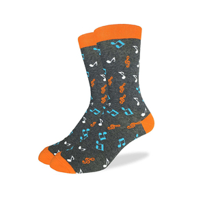 Calzini musicali JL-A947 da uomo <span class=keywords><strong>senza</strong></span> <span class=keywords><strong>calze</strong></span> elastiche a metà polpaccio - Product Image 2