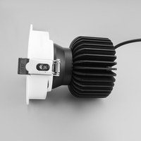 Spot encastré LED COB sans cadre 30W à CRI élevé pour hôtel et villa