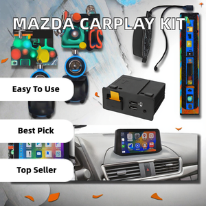 Adaptador USB de 7 Pulgadas para Mazda 3/6/2/<span class=keywords><strong>CX3</strong></span>/CX5/CX8/CX9/MX5/Miata TK78669U0C, Kit de Actualización con Apple CarPlay, Android Auto y WiFi 1 - Product Image 2