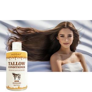 Après-shampoing au suif de bœuf fait <span class=keywords><strong>maison</strong></span> pour une hydratation intense, réparation des <span class=keywords><strong>cheveux</strong></span> secs et abîmés, adoucissant naturel pour boucles, traitement sans rinçage bio - Product Image 1