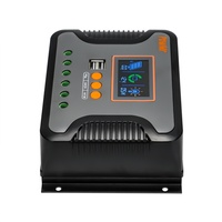 Contrôleur de charge de panneau solaire Pstar-30A Pstar-60A Pstar-80A avec 2 ports USB intégrés, contrôleur PWM 12/24/36/48V