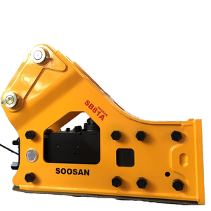SOOSAN SB81A MARTILLO HIDRÁULICO DE TIPO LATERAL ADECUADO PARA ACCESORIOS DE EXCAVADORA DE GRAN ESCALA CON REPUESTOS CINCES MANGUERAS ETC - Product Image 1